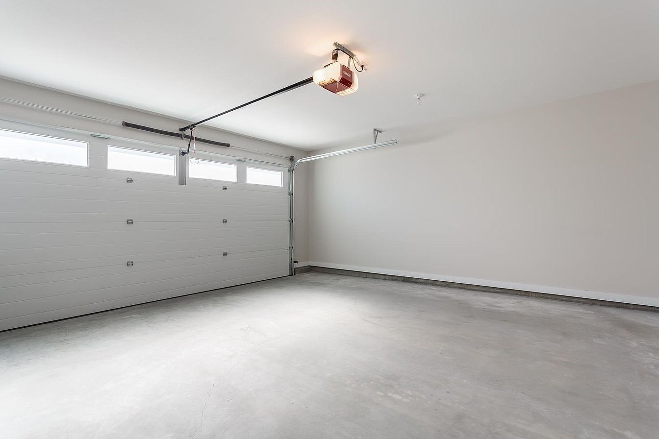 Inside the garage