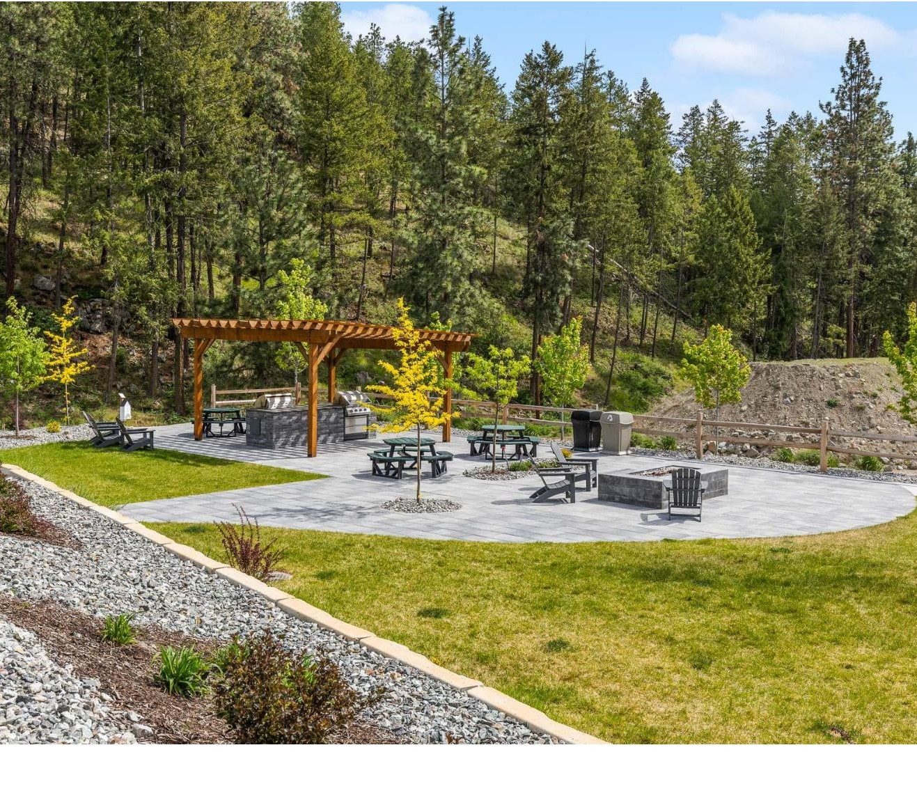 Picnic and BBQ area