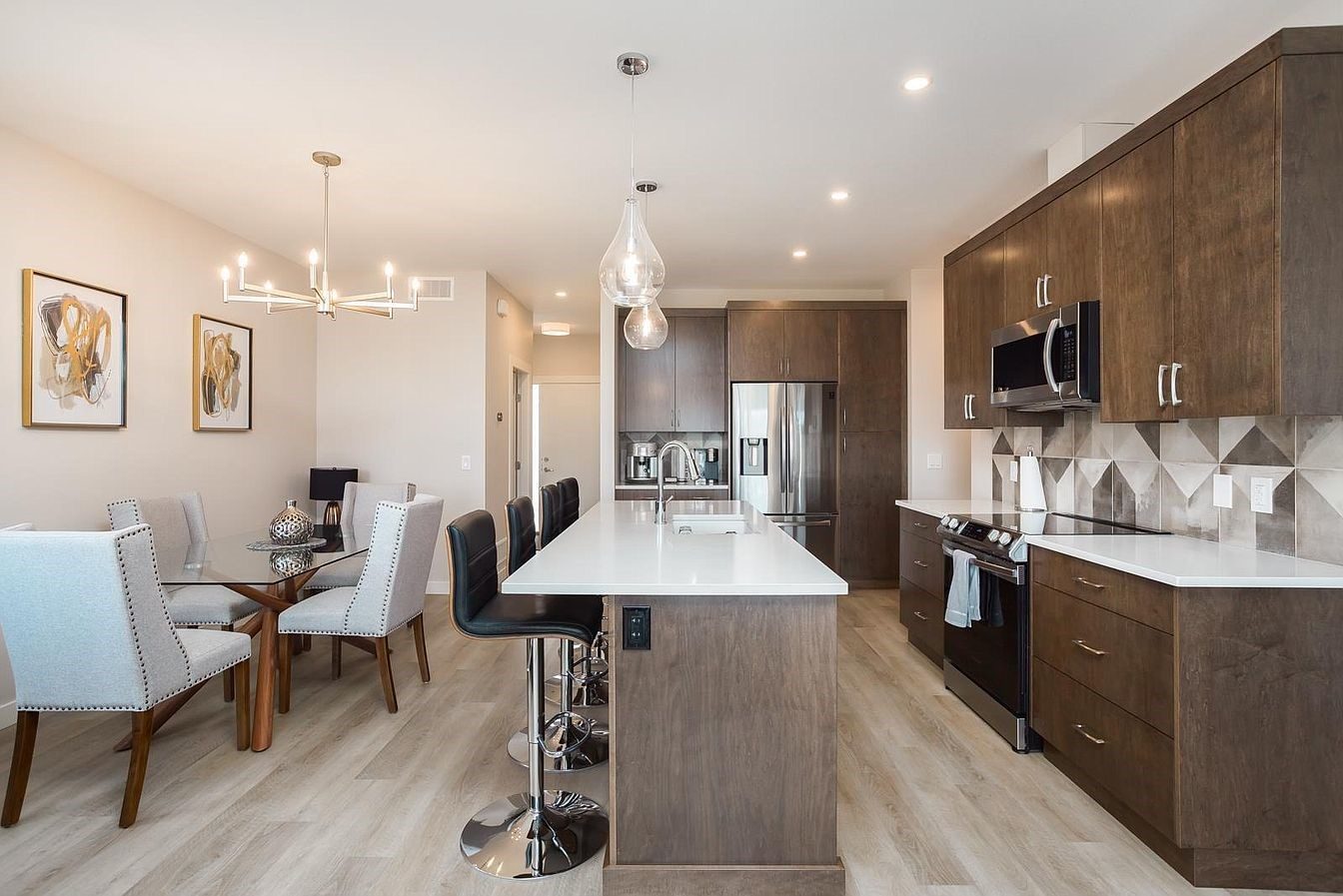 Kitchen and dining